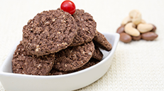 Fiber choco cookies